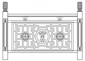 F-132【 栏杆 】